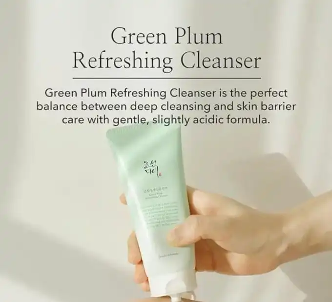 Beauty of Joseon Green Plum Refreshing Cleanser 100ml - Image 2